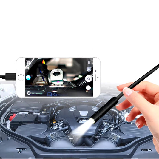 Skorter | Endoscope Inspection Camera For Phone - Waterproof and Flexible HD Cam with Led Lights