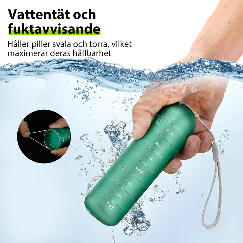 Skorter | 7-Day Portable Pill Organizer for Travel