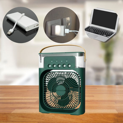 Skorter | 3-in-1 Air Cooler Humidifier | Portable, Adjustable Fan Speeds & Ideal for Bedrooms, Offices & Small Spaces