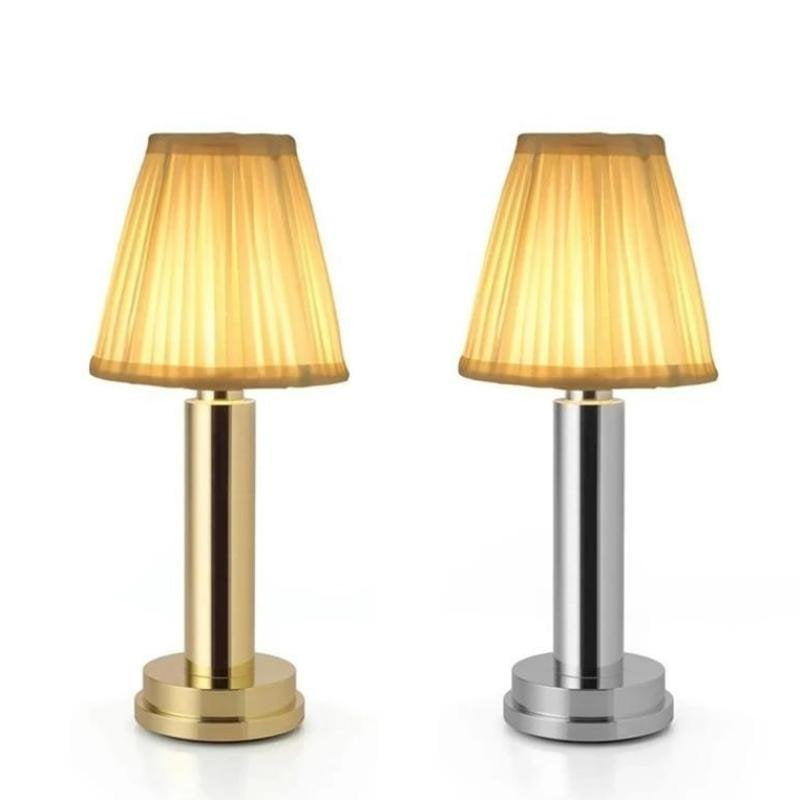 skorter | LED Rechargeable Wireless Metal Table Lamp