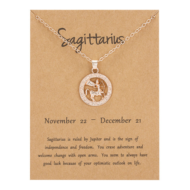 Skorter | Constellation Rose Gold Animal Necklace