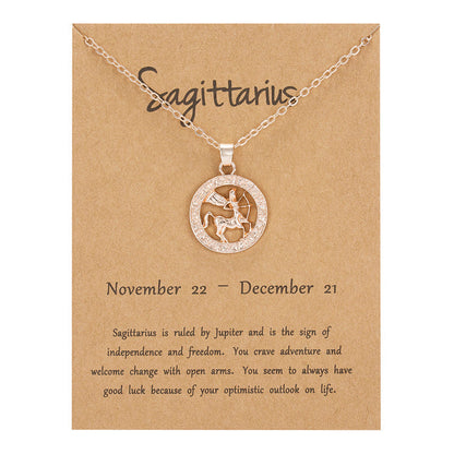 Skorter | Constellation Rose Gold Animal Necklace