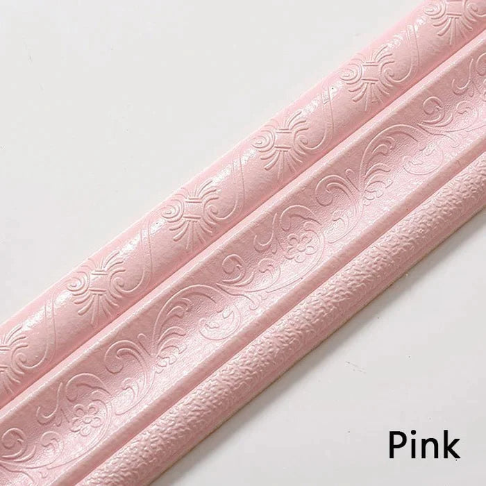 Skorter | 3D-wall trim - self-adhesive, environmentally friendly 3D-wall trim with environmental protection