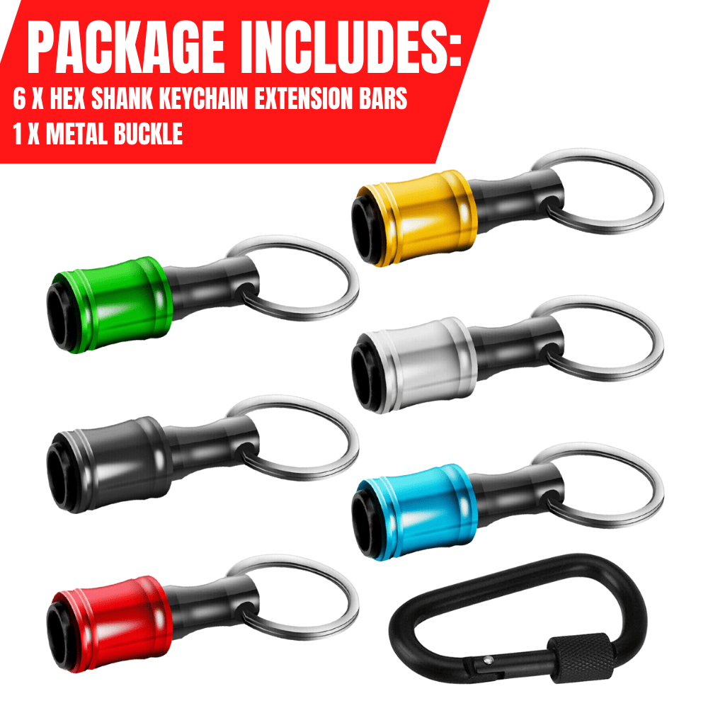 Skorter | 1/4" Hexagonal screwdriver head bracket hiking buckle