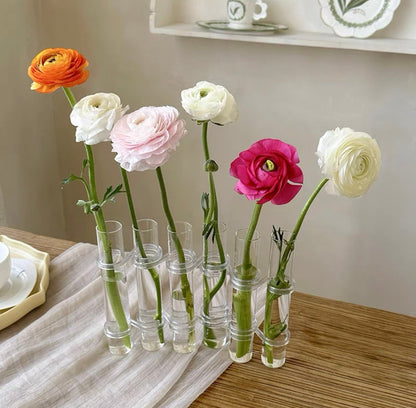 Skorter | Flexible Flower Vases with Hinges | Modern Glass Tube Vase