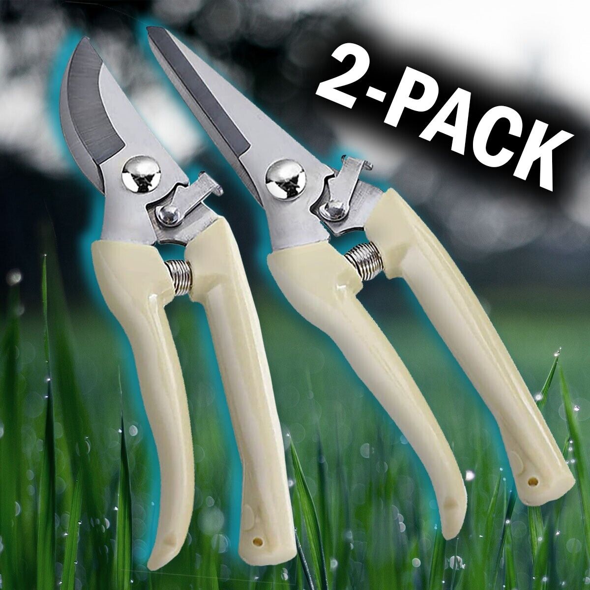 Skorter | 2-pack Pruning Shears Cutter Home Garden Plant Shears Branch Garden Pruner