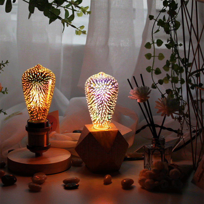 Skorter | 3D Fireworks LED Light Bulb