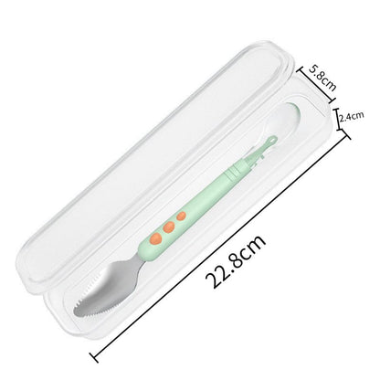Skorter | Baby Double Head Scraping Fruit Spoon