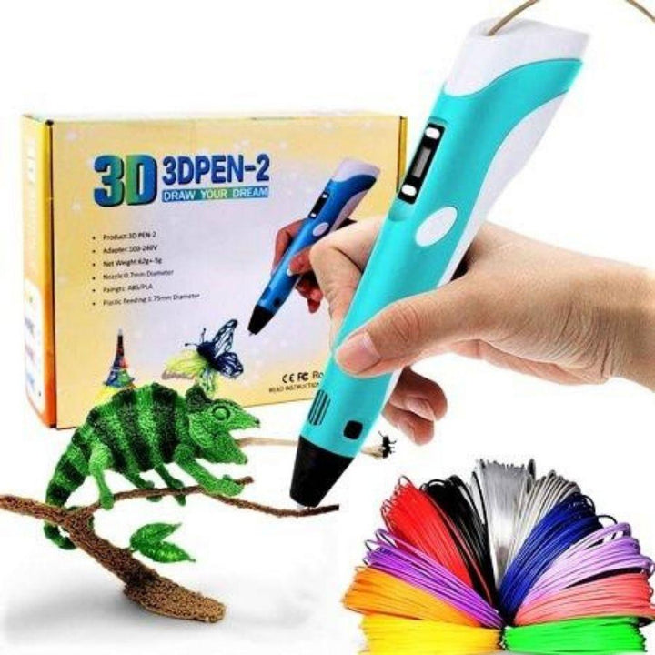 Skorter | ColorPoint 3D Pen – Creative Drawing Pen for Children with 20 Colors Filament