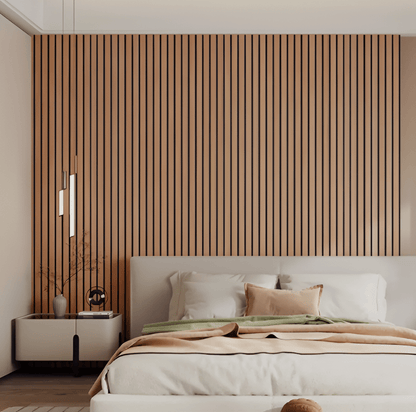Skorter | 3D Acoustic Panel – Self-Adhesive Wood-Effect Wall Panels