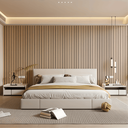 Skorter | 3D Acoustic Panel – Self-Adhesive Wood-Effect Wall Panels