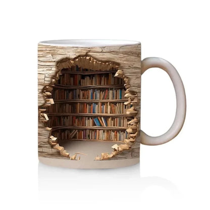 Skorter | 3d-Book Shelf Mug