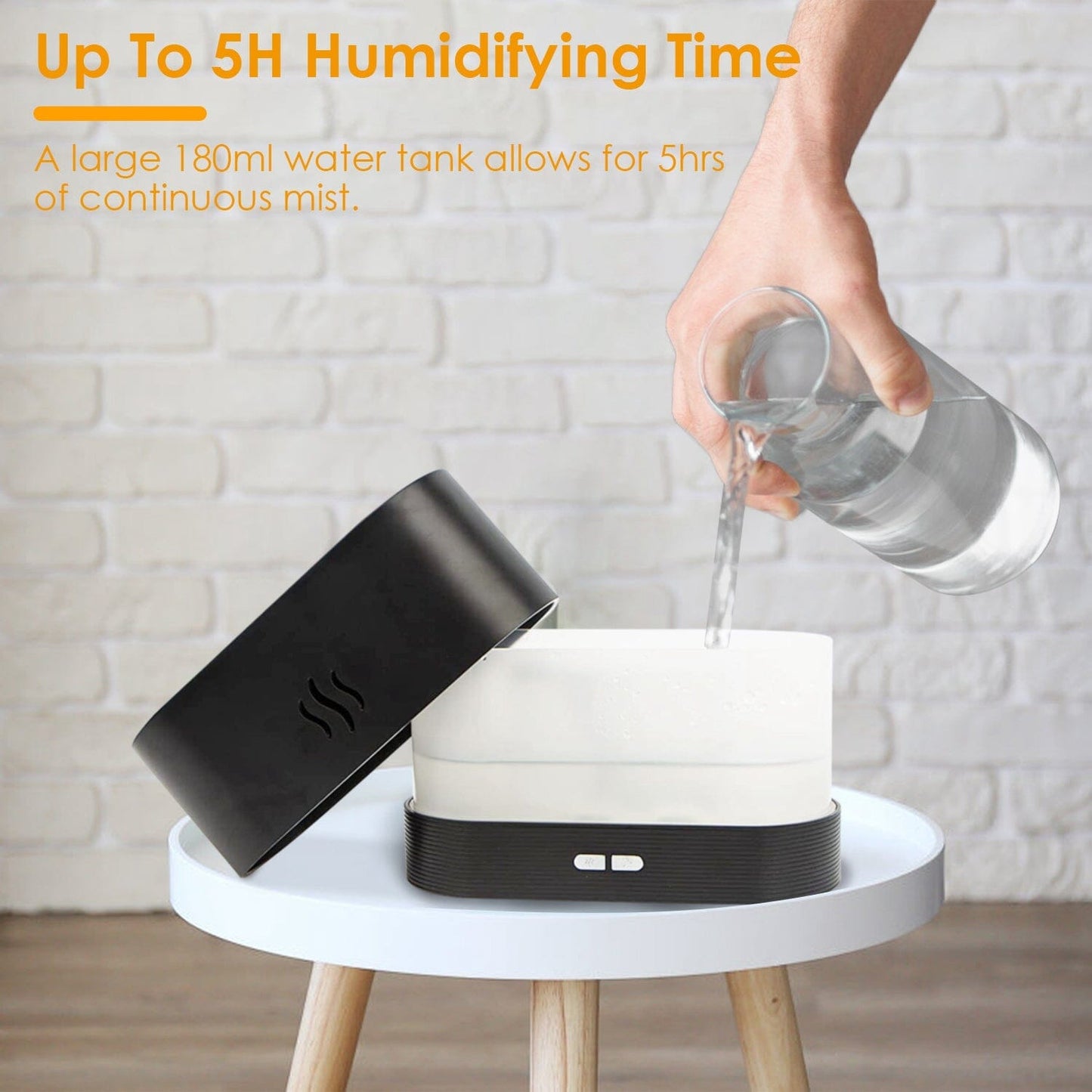 Skorter | 3D Flame Humidifier