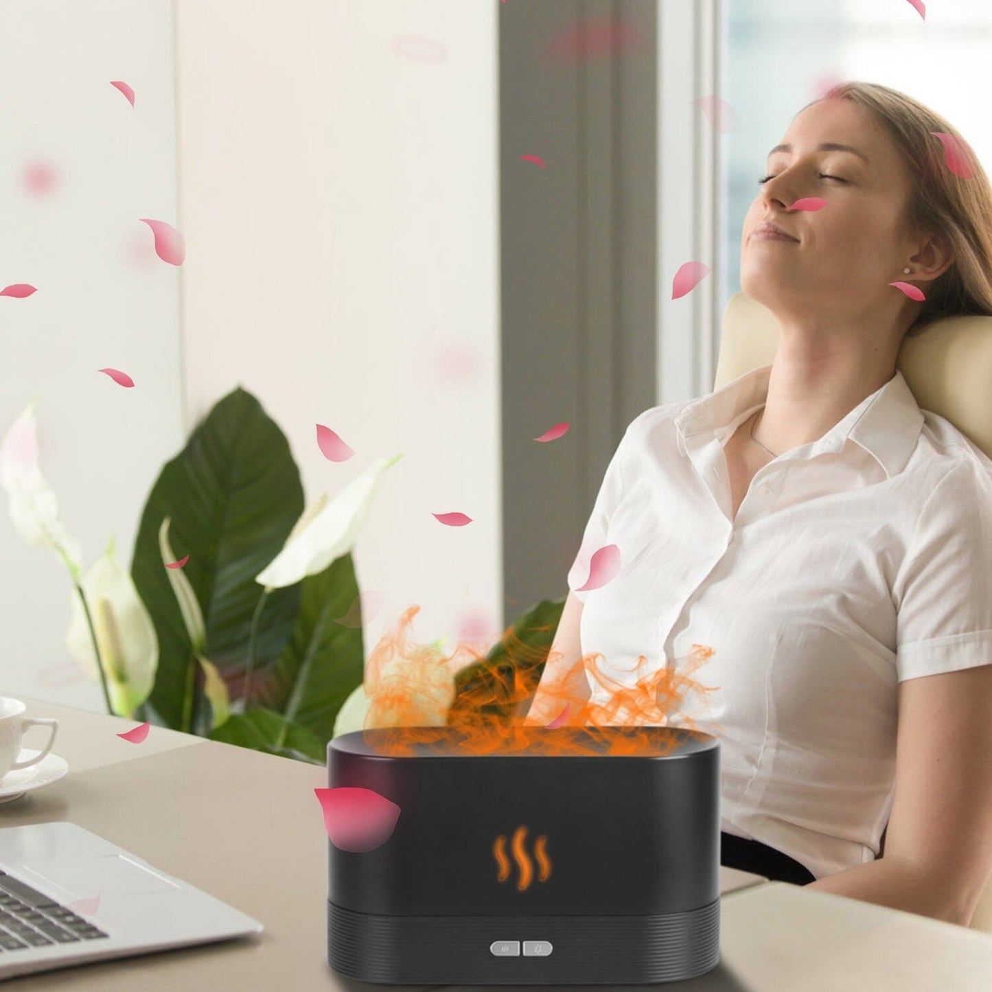 Skorter | 3D Flame Humidifier
