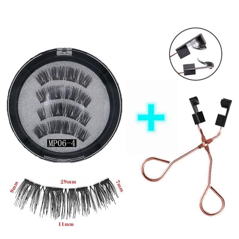 ( 1 + 1 FREE ) 3D magnetic eyelashes