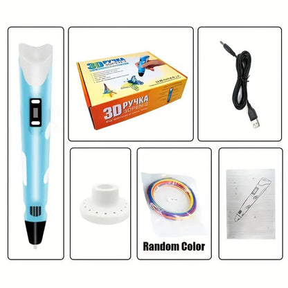 Skorter | 3D printer pen with screen - Includes 3D pen