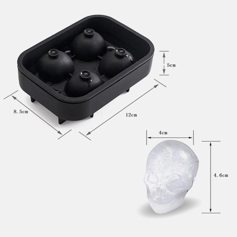 Skorter | 3D Skull Ice Cube Mold