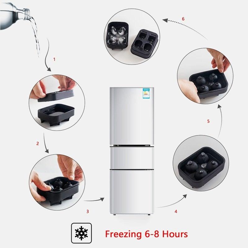 Skorter | 3D Skull Ice Cube Mold