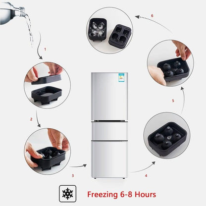 Skorter | 3D Skull Ice Cube Mold