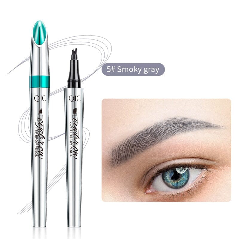 3D Waterproof Microblading Eyebrow Pen 4 Fork Tip Tattoo Pencil - SKØRTER