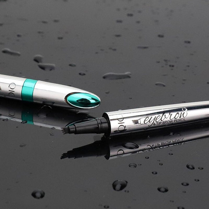3D Waterproof Microblading Eyebrow Pen 4 Fork Tip Tattoo Pencil - SKØRTER