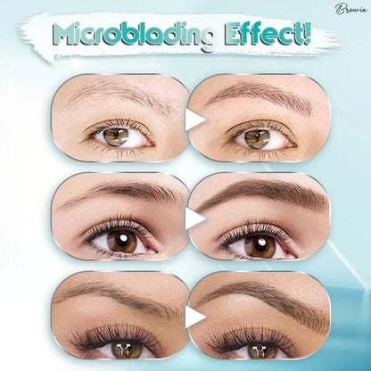 3D Waterproof Microblading Eyebrow Pen 4 Fork Tip Tattoo Pencil - SKØRTER