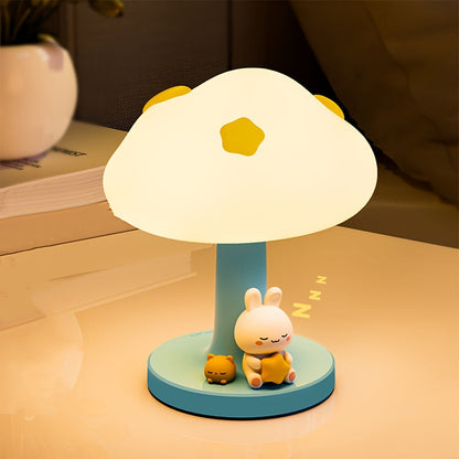 Skorter | CozyCloud - USB Rechargeable Silicone Table Lamp with Dimmable LED Lighting