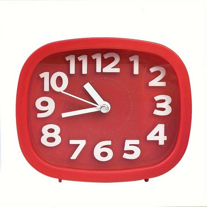 Skorter | TimeSquare - Compact Square Alarm Clock with 3D Design