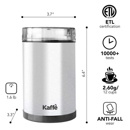 Skorter | 14Cup Electric Coffee Grinder, Stainless Steel