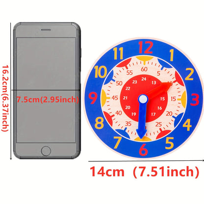 Skorter | Three Educational Clock - Play Clock for Kids to Learn Time, Perfect for Christmas and Halloween Gifts