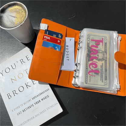 Skorter | Budget Binder Book With Cash Envelopes