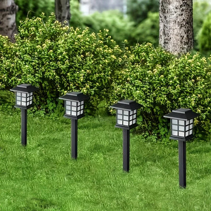 Skorter | Solar Garden Lights in Lantern Style – Waterproof LED Path Lighting for Outdoor Areas