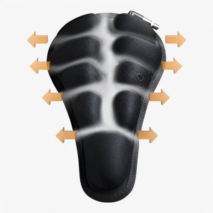 Skorter | AirSeat | Shock-Absorbing, Sweat-Free & Ultra-Comfortable Bike Seat Cushion