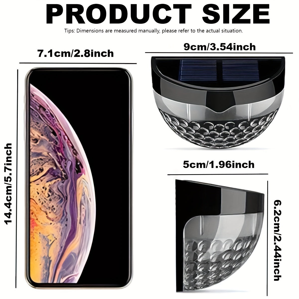 Skorter | SolarFence - Solar Hedge Lighting for Outdoors, Waterproof and Decorative