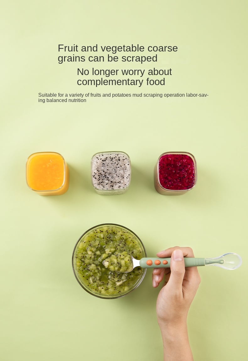 Skorter | Baby Double Head Scraping Fruit Spoon