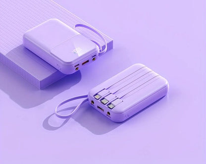 Skorter | 10000mAh Portable Power Bank with Cables