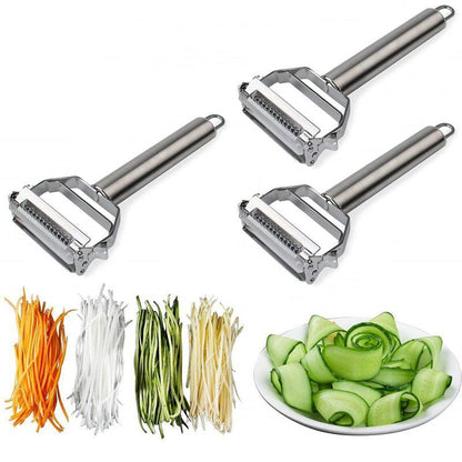 Skorter | Ultra-sharp Stainless Steel Multifunctional Vegetable Peeler & Julienne Cutter