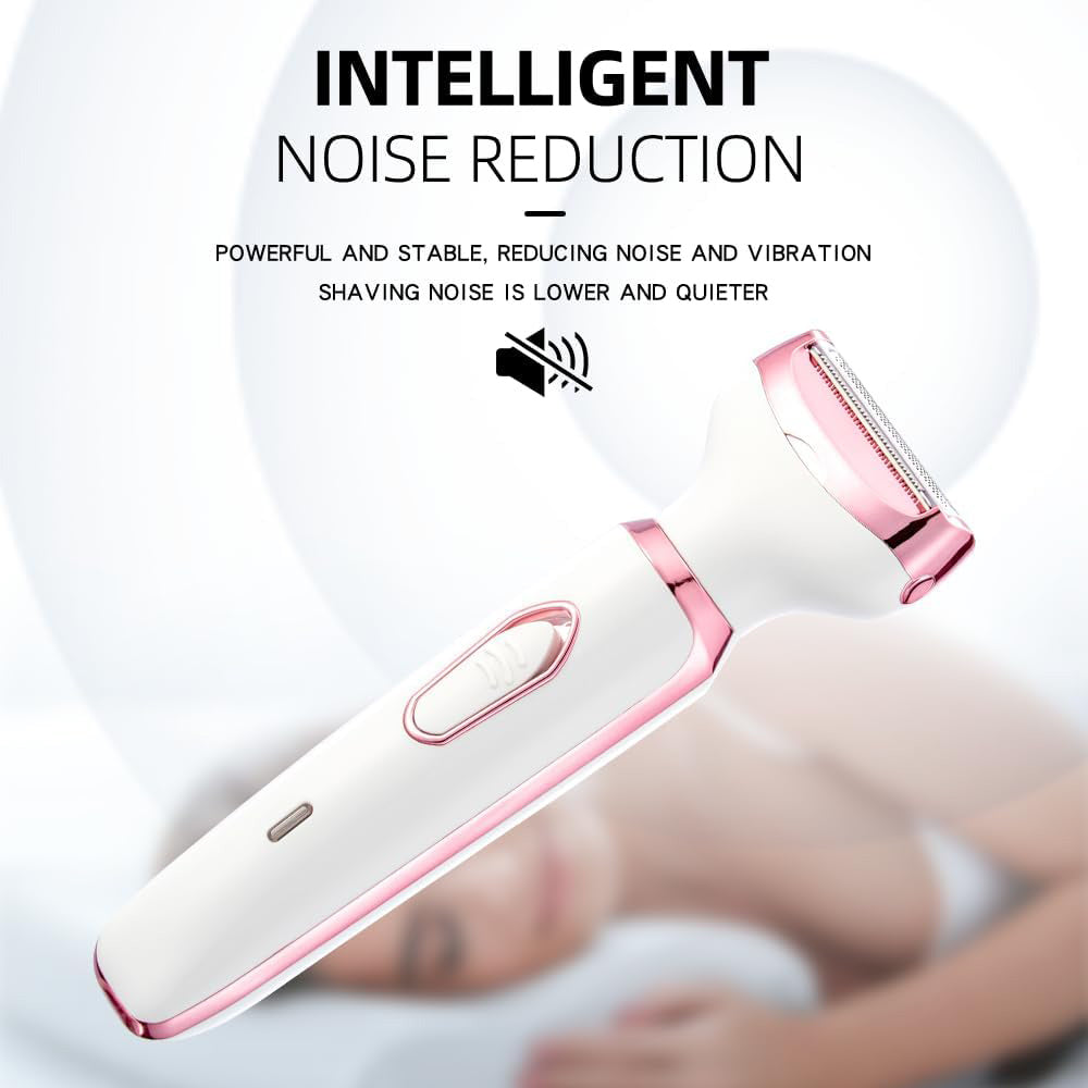 Skorter | 4-in-1 Rechargeable Electric Shaver for Women