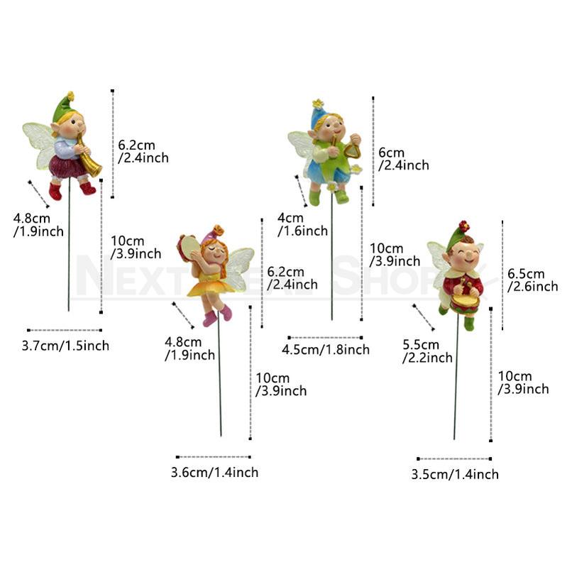 Skorter | 4 pcs - Alv Ribbon Garden Decor