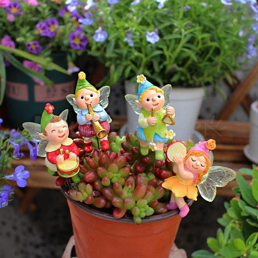 Skorter | 4 pcs - Alv Ribbon Garden Decor