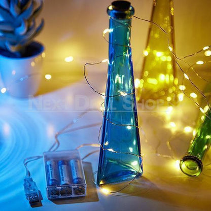 Skorter | 4 Pcs - Fantasy Copper Wire LED Light (Waterproof)