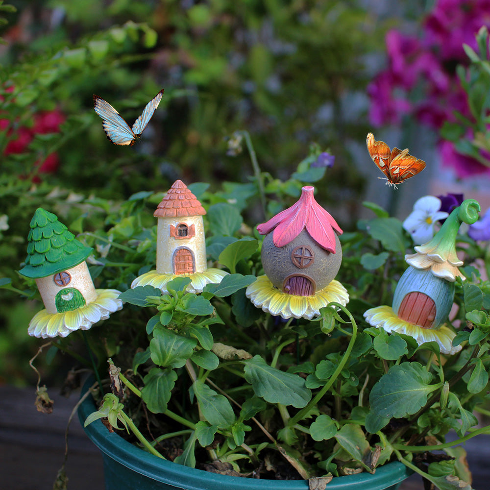 Skorter | 4 Pcs - Mini Fehus Garden Stake