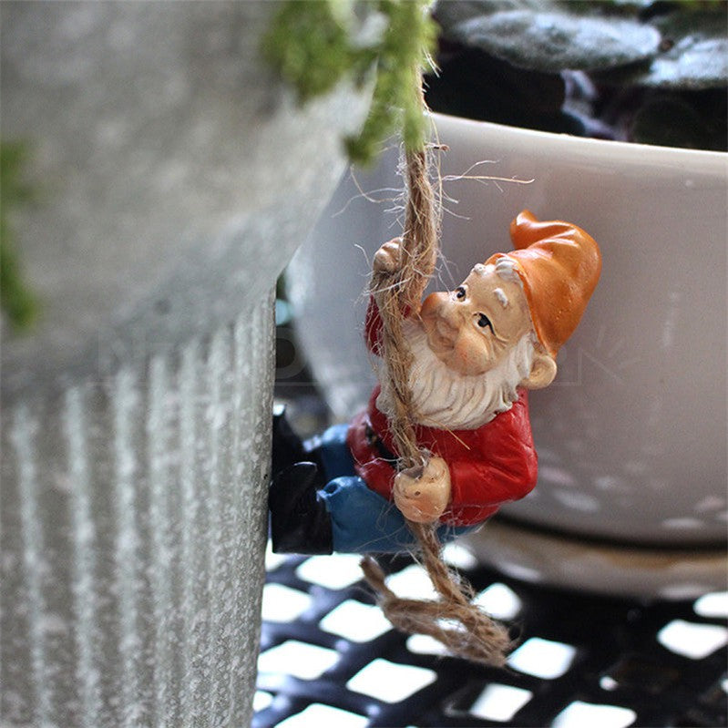 Skorter | 4 pcs Resin Gnome Garden Decoration