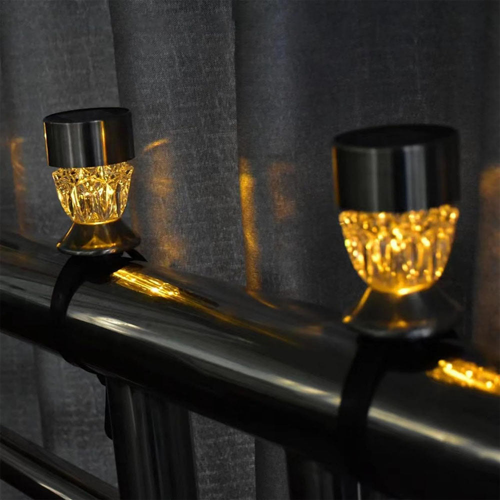 Skorter | 4 Pcs - Solar Powered Diamond Light with Adjustable Strap