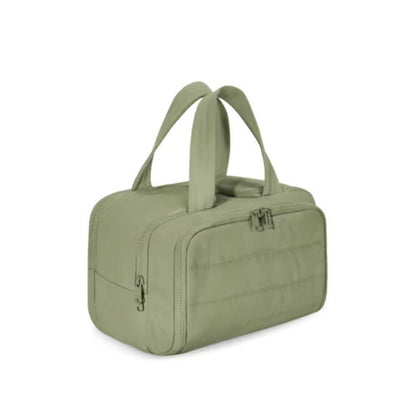 Skorter | 4-in-1 Puffy Toiletry Bag for Women – Large Travel Makeup & Skincare Organiser