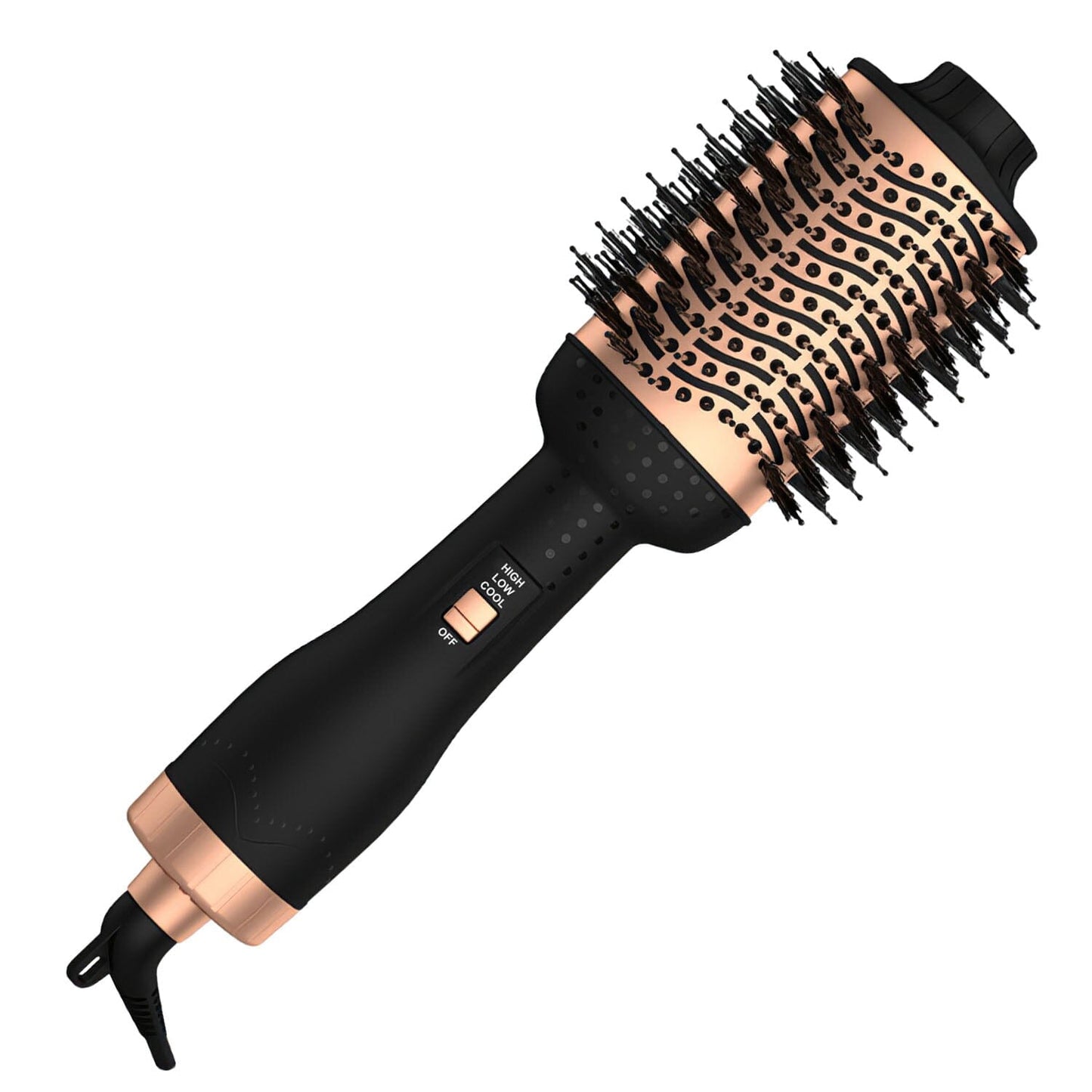 Skorter | 4-in-1 Hair Dryer Brush Curling Styler Volume Lifter Straightener Negative Ion Anti-Frizz