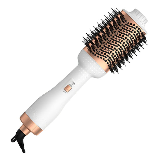 Skorter | 4-in-1 Hair Dryer Brush Curling Styler Volume Lifter Straightener Negative Ion Anti-Frizz