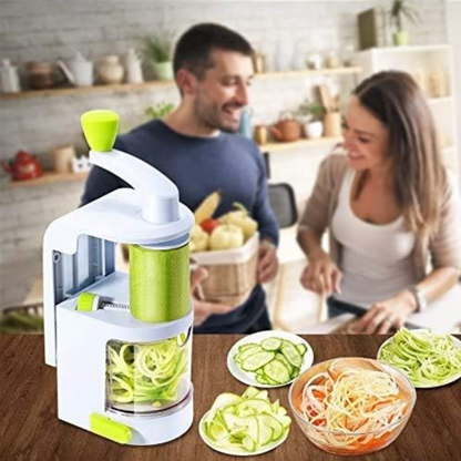 Skorter | 4-in-1 Heavy Vegetable Spiralizer with Strong Suction Cup