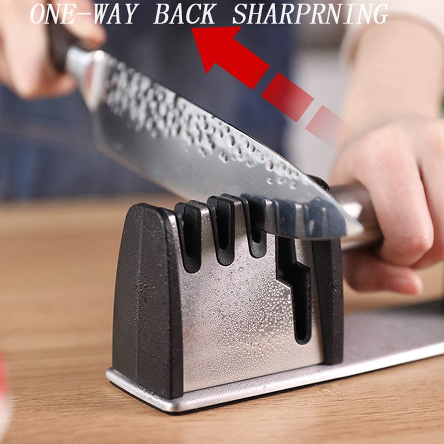 Skorter | 4-in-1 kitchen knife and scissors sharpening tool