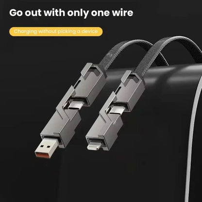Skorter | 4-in-1 Multi-Cable | Anti-Twirling Charging Cable
